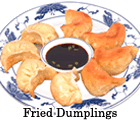 Crispy fried wontons