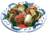 Beef w. Mixed Vegetables